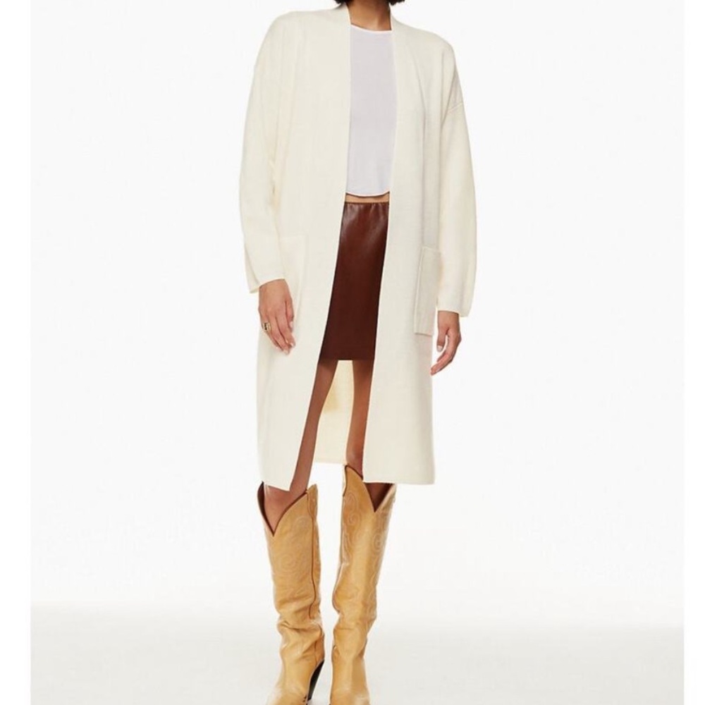 Aritzia Wilfred  Open Front Belize cardigan 
2XS